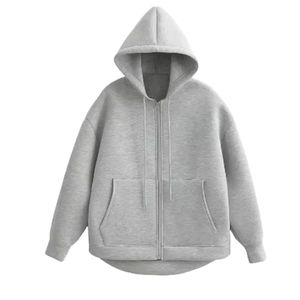 High Street Style Cotton Hoodies Calidad Premium Logotipo personalizado Impreso Bordado Diseño Oversized Fit Moda Streetwear - Product Image 1