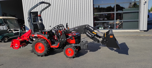 Tractor Kubota B1-181 con cucharón cargador frontal Quicke, nuevo, subcompacto, 18HP, para agricultura y construcción. - Product Image 2