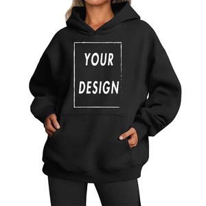 Mujeres Y2k Top New Retro Loose Women Hoodie Sudadera de manga larga Mujer Hoodie Streetwear Style Sudaderas con capucha personalizadas - Product Image 2
