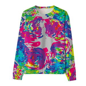 High Quality Crewneck Long Sleeve Plain Crew Neck <b>Men</b> Oversized Custom Hoodies Sweatshirt - Product Image 1