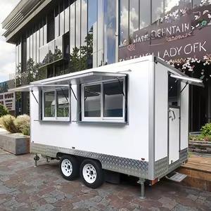 Barra de Remolque de Aluminio de Lujo para Camión de Helados, Carrito de Hot Dogs, Camión de Comida Rápida con Interiores de Alta Gama para la Venta de Dulces y Papas Fritas - Product Image 3