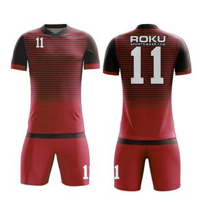 2025 Nuevo diseño Impreso Uniforme de voleibol Conjunto Calidad Fútbol Jersey Directo de fábrica al mejor precio con servicio OEM - Product Image 3