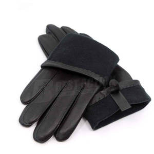 Guantes de cuero genuino para hombre para la temporada de invierno, forro de lana suave a la moda, uso informal diario al aire libre, venta al por mayor, guantes de conducción - Product Image 6