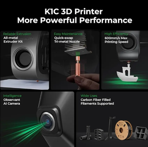 Impresora 3D Creality K1C Lista para Enviar - Product Image 5