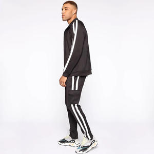 Logo personnalisé unisexe automne léger 100% coton respirant Joggers ensembles survêtement vêtements de sport pour la formation Gym confortable - Product Image 2