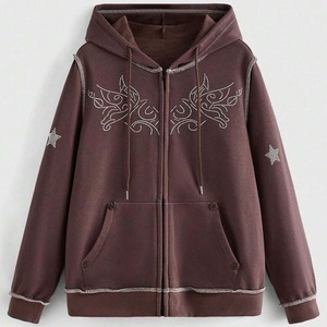 Sudaderas con capucha de diamantes de imitación Unisex de estilo único de alta calidad, ligeras, ecológicas, transpirables, 100% de algodón, mangas completas, último diseño - Product Image 5