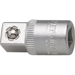 HAZET 858-1 Adaptador de Enchufe de 1/4 a 3/8, Longitud de 26.5 mm - Product Image 1