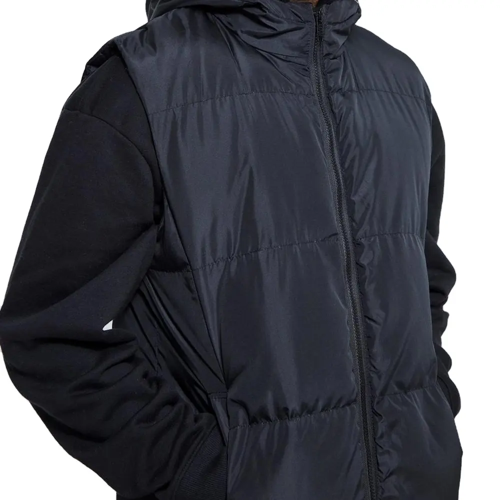 남자를 위한 주문을 받아서 만들어진 하이 퀄리티 퍼퍼 코트 재킷 따뜻한 높은 거리 연약한 쉘 폴리에스터 사용자 정의 물자 거리 착용 겨울 잭