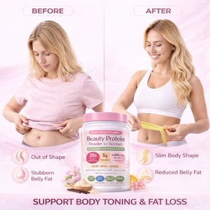 Proteína de Suero de Leche OEM para Mujeres, 2 lb (20 g), con Colágeno, Biotina y Vitamina C para Cabello, Piel y Uñas, GMP, Marca Privada - Product Image 4