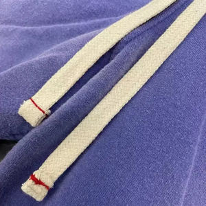 Custom <b>Men's</b> Vintage Acid Wash <b>Shorts</b> Sun Dye Fade Elastic Waist Mid Waist High Street Style Raw Edge Puff Printing Eco-friendly - Product Image 5