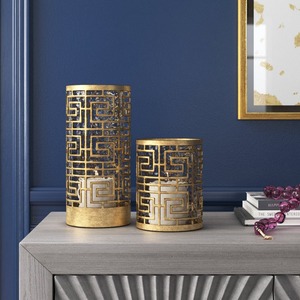 Candelero de Metal de alta calidad hecho a mano, farol más vendido, candelabro de lujo de nuevo estilo para Navidad - Product Image 2