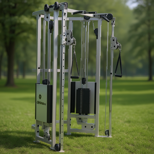 Home Gym <b>System</b> Dual Adjustable <b>Pulley</b> for Full Body Strength Training <b>Cable</b> Exercises - Product Image 3