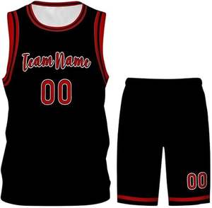 Fait sur mesure uniforme de basket-ball de haute qualité respirant grande taille avec logo personnalisé - Product Image 2