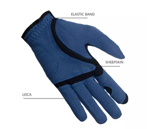 Gants de golf pour adultes avec logo personnalisé du meilleur fabricant Gants de golf respirants en cuir de mouton Cabretta Prix de gros Utilisation sportive - Product Image 6