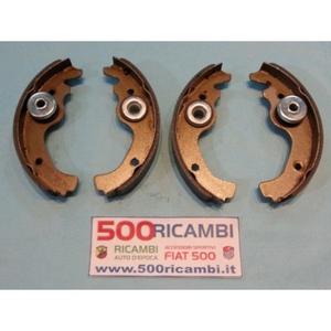 Juego de 4 Zapatas de Freno Delanteras para FIAT 500 D/F/L/R 126 1 Serie, Tamburo Freni 1ª Serie - Product Image 1