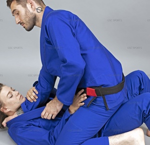 Jiu jitsu gi — tissage perle en coton ultra doux, 2 pièces, bas prix, Logo et patchs personnalisés, bon marché, quantité minimale de commande - Product Image 3