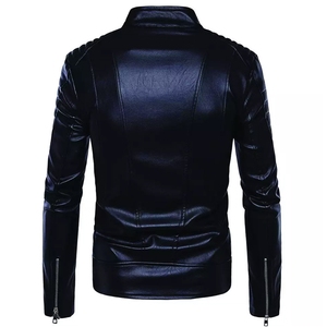 Chaqueta de cuero de alta calidad para hombre, superventa, diferentes colores disponibles, precio más vendido, chaqueta de cuero para hombre - Product Image 2
