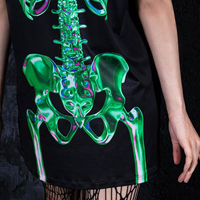Camisetas de Halloween personalizadas impresas en 3D-Diseños vibrantes personalizados para eventos de Halloween Fiestas temáticas y ropa informal de temporada