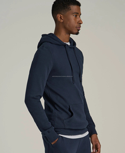 Sudadera con Capucha de Primera Calidad para Hombre, 100% Algodón, Corte Ajustado, Transpirable, Personalizada con Bordado, Diseño Sólido, Especial para Invierno - Product Image 3
