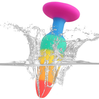 YoungWill - Plug anal en silicone rouge - Jouet sexuel érotique unisexe - 3 tailles différentes - Jouets sexuels pour adultes - Pour hommes, femmes, couples gays - Anal