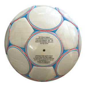 Balón de fútbol cosido a mano de cuero suave con logotipo personalizado, equipo de práctica, balón de fútbol cosido a mano - Product Image 2
