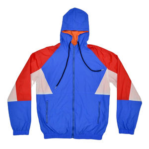 Nouvelle Veste Coupe-Vent Légère et Respirante en Polyester Enduit 100% Personnalisable, Modèle 2026, avec Col Montant et Logo Frontal - Product Image 1