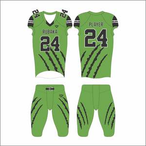 Novedad de 2025, camisetas de fútbol americano hechas a medida con nombre de jugador de sarga de aparejos y numeración, uniforme de fútbol americano - Product Image 2