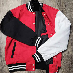 Chaqueta Letterman de Alta Calidad para Hombre, Chaqueta Letterman de Venta Caliente, 100% Algodón, Chaqueta de Invierno - Product Image 4