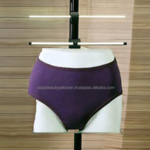 Nouvelle Arrivée Culottes Menstruelles en Coton pour Femmes Confortables Couleur Unie Sans Ailettes Imprimées Sérigraphiées Exportées du Pakistan - Product Image 2