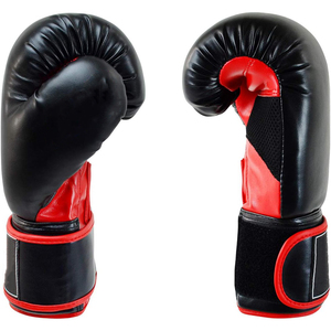 ถุงมือชกมวยหนัง PU สำหรับมวยไทยถุงมือชกมวยแบบออกแบบโลโก้ได้ตามต้องการ - Product Image 3