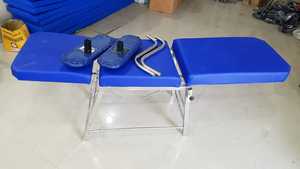 Modern Stainless Steel Medical <b>Chair</b> Leather Donations Welcome Metal Wheel Included for <b>Hospitals</b> Blood Drawing Transfusions - Product Image 6