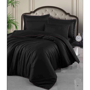 Juego de Ropa de Cama de Lujo de 6 Piezas, Tamaño King, Satén de Algodón, Incluye Funda Nórdica y Sábana Ajustable, Juego de Cama Premium de Lujo - Product Image 4