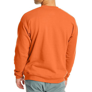 Sudadera de cuello redondo con serigrafía personalizada de lana para hombre, Sudadera de cuello redondo con logotipo bordado para adultos - Product Image 6