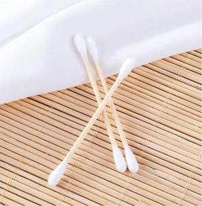 Hisopos de Algodón Cosméticos Desechables Ecológicos de Alta Calidad para Limpieza de Oídos, Marca TRUPTI, Dos Puntas Suaves, Exportador Principal de la India - Product Image 2