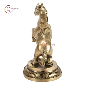 ประติมากรรมรูปปั้นสัตว์ที่สง่างามสำหรับการตกแต่งห้องนั่งเล่นสไตล์สวนกลางแจ้งและการตกแต่งภายในด้วยอุปกรณ์โลหะที่ทำด้วยมือ - Product Image 4