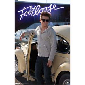Póster de la película Footloose con Ren en el papel principal y Kenny Wormald para decoración de pared - Product Image 1