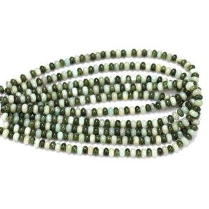 Perles de quartz olive rondes de qualité AAA : 7-8 mm, mélange de couleurs, pierres précieuses - Product Image 2