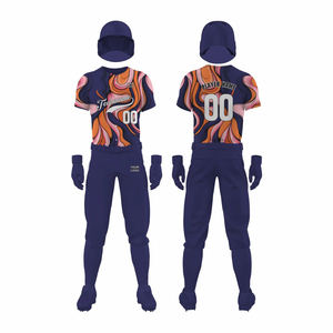 ชุดยูนิฟอร์มเบสบอลสำหรับผู้ใหญ่ยอดนิยม ระบายอากาศได้ดี ผลิตจากวัสดุคุณภาพดี เหมาะสำหรับสวมใส่เป็นทีม ราคาคุ้มค่า - Product Image 5