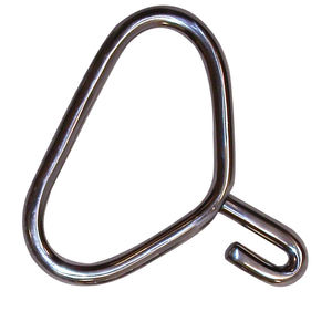 Instrumento quirúrgico veterinario con mango de gancho obstétrico reutilizable de acero inoxidable para parto - Product Image 6