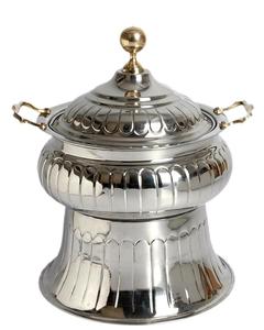 Wholesale Traditional Copper Hammered <b>Table</b> <b>Top</b> Chafing Dish High Selling Handmade Fancy Classic Design Stainless Steel Material - Product Image 2