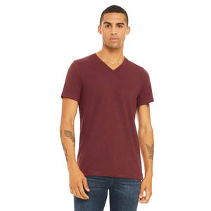 Camiseta Casual con Cuello en V, 100% Algodón, con Logotipo Personalizado - Product Image 4