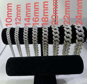 VVS <b>Moissanite</b> 925 Sterling Silver <b>Bracelet</b> 22MM 8 Inches White Gold Plated <b>Bangle</b> - Product Image 2