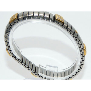 Braccialetti e braccialetti di cristallo impreziositi in argento 925 Sterling e oro 18k - Product Image 3