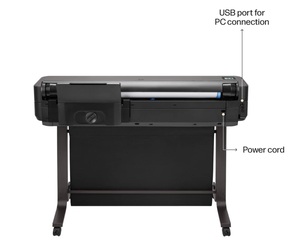 เครื่องพิมพ์พล็อตเตอร์ไร้สายขนาดใหญ่ HP DesignJet T650 24 นิ้ว รุ่นใหม่ ราคาสุดคุ้ม - Product Image 4