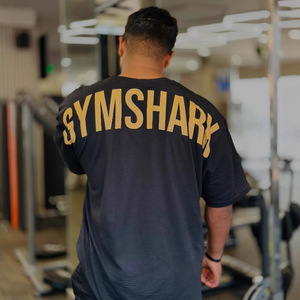 <span class=keywords><strong>T</strong></span>-<span class=keywords><strong>shirt</strong></span> Homme Ample en Coton <span class=keywords><strong>Grande</strong></span> <span class=keywords><strong>Taille</strong></span> Nouvelle Collection Tendance Américaine Muscle Shark Fitness – Nouveauté Très Vendue - Product Image 2