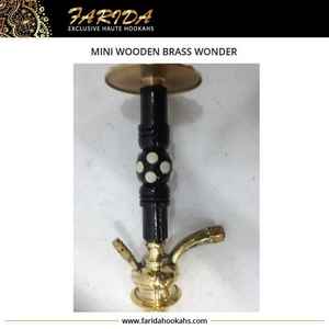 Cachimbas de Madera de Palisandro y Latón Farida, Mini, Talladas a Mano, Estilo Lujoso, Técnica de Laca Única, Personalizables - Product Image 3