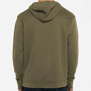 Sudadera con Capucha de Invierno para Hombre - Tejido de Felpa 100% Poliéster Antiarrugas Ecológico de Secado Rápido Resistente al Viento Transpirable Teñido Liso - Product Image 4