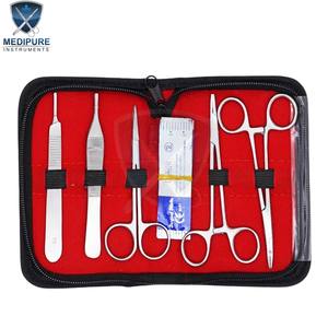 Kit de chirurgie mineure à succès, 6 pièces, instruments en acier inoxydable, ensemble d'instruments chirurgicaux vétérinaires - Product Image 3