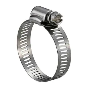 Wholesale Large heavy duty American type pipe clip adjustable range 304 stainless steel hose clamp