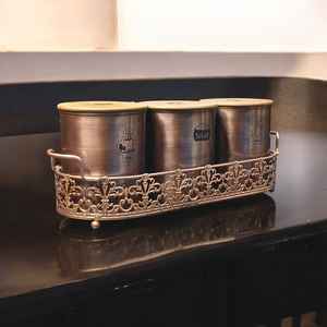 Pots à sucre en acier inoxydable avec revêtement en poudre noire, design personnalisé, avec couvercle hermétique, pour la maison, l'hôtel, la cuisine, les restaurants, prix de gros - Product Image 6